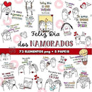 Kit Digital Flork Dia Dos Namorados 3