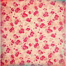 Papel Rosa Floral Digital + Brinde