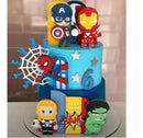 Arquivo De Corte Topo De Bolo Vingadores +brinde