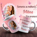 Estampas Mães Canecas Editáveis Mockups