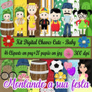 Kit Digital Chaves Cute - Baby