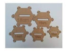 Vetor Gabarito Para Laços P Corte Em Cnc/laser / Freza