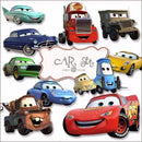 Kits Digitais Carros Disney Scrapbook Digital Png + Frames