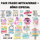 Kit Arquivos Digitais Frases Motivacionais Png - Lettering