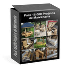 Kit 90 Projetos De Cadeiras De Madeira + Pack Marcenaria Pdf