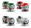 Estampas Sublimação Goku Dragon Ball Futebol Brasileirão