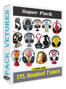 Headset Suportes Para Fones Arquivos Stl Impressão 3d Stand