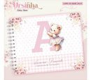 Arquivo Combo Encadernação Baby Ursinha Rosa
