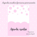 Arquivo Digital Agenda Escolar Permanente Feminina