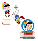 Arquivo  Corte Topo De Bolo - Pinocchio 02 Temas Combo