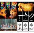 Pack  600 Kit  De Placas Quadros Decorativos + Bônus