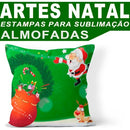 Pacote 300 Artes Estampas Natal Almofadas Sublimação Noel