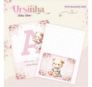 Arquivo Combo Encadernação Baby Ursinha Rosa