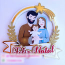 Arquivo De Corte Topo 8-feliz Natal Jesus - Studio E Svg arquivospersonalizados