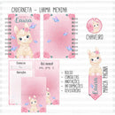 Livro Do Bebê + Caderneta Lhama Menina - Arquivo Digital