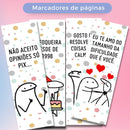 arquivo silhouette marcador de página flork