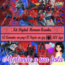 Kit Digital Homem Aranha