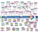 Kit Digital Flork Profissões