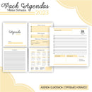 Arquivo Digital Miolos De Agendas Colorido 2023