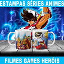 Estampas Canecas Séries Animes Games Heróis Sublimação Filme