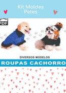 Kit 50 Moldes Pet Variados Em Pdf