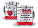 Artes Caneca Flork In Love Namorado Completo Arquivo Png