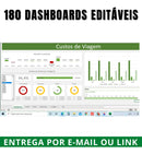 Pacote Dashboards Excel + De 180 Modelos Editáveis