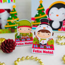 Kit Festa Natal Crianças - Arquivo Digital