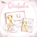kit sublimaçao e encadernaçao agenda caneca - GIRAFINHA MENINA