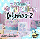 Kit Digital Versículos Fofinhos 2/+5kits Grátis Cod:958