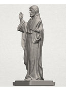 Arquivo Stl Obj 3d Aspire Artcam Sagrado Coração De Jesus