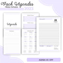 Arquivo Digital Miolos De Agendas Colorido 2023