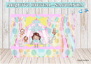 Arquivo Digital Sacolinha Circo Rosa Jpeg Pdf