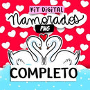 Kit Digital Pandoca Pack 2 Dia Dos Namorados Frases Png