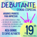 Combo Arquivo Planner Debutante 15 Anos Miolo Assinaturas
