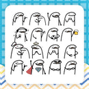 Kit Digital Dos Pais Flork Frases Ilustrações Personalizados