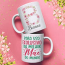 26 Artes Caneca Alfabeto Floral Dia Das Mães Arquivos Em Jpg