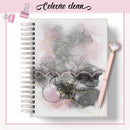 Arquivo Digital Agenda Clean Pink Black 2023