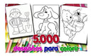 +de 5.000 Atividades Infantis P/ Colorir Promoção Frt Grá