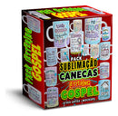 Pack +d 100 Arts Sublimação Gospel Lettering  Canecas +bônus