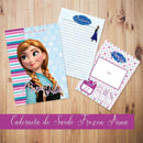 Arquivo Digital Capas De Caderneta De Vacina Frozen Ana