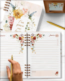 Arquivo Combo Agendas 2024 Com Versículos Floral Azul 8 Arqu