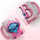 Estampas Sublimação Canecas Alfabeto Artes Stitch Mockups
