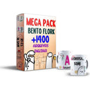 Arquivo Para Impressão Bento Flork +1400 Arquivos