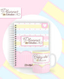 Arquivo Digital Planner De Estudos Feminino