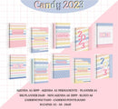 Encadernação Planner E Agendas Candy 2023