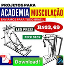 +96 Projetos Equipamentos Para Academia + Frete Grátis Pdf