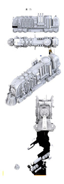 Action Figure Carros Stl Trem - Heresy Labs Train