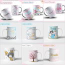 Artes Sublimação Caneca Infantil Criança Bebê Delicadas Cdr