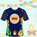Estampas Festa Junina Camisetas Sublimação Total Editáveis